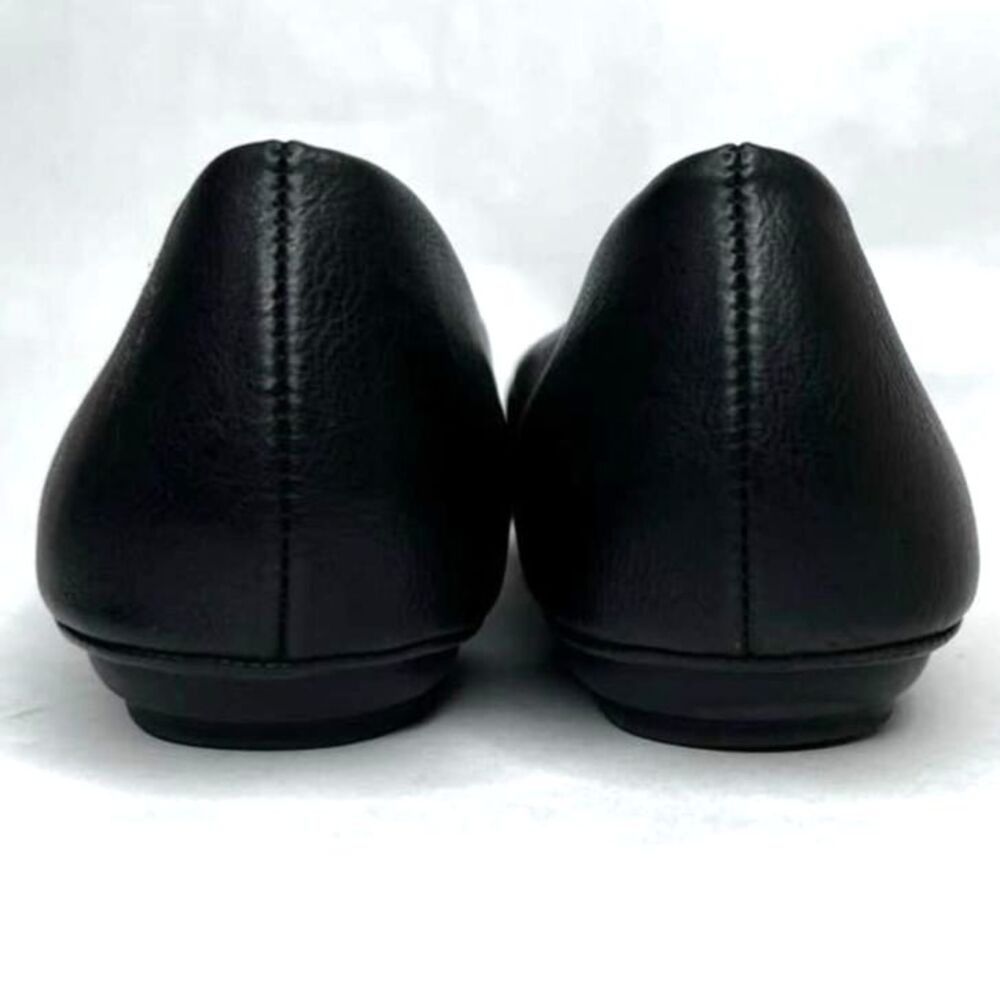 EUROSOFT SHAINA ALL BLACK SLIP-ON ROUND TOE BLACK FLAT CASUAL WOMENS SIZE 8.5M - Picture 5 of 8